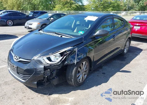 2014 Hyundai Elantra Se from USA, damaged, VIN 5NPDH4AE9EH478262